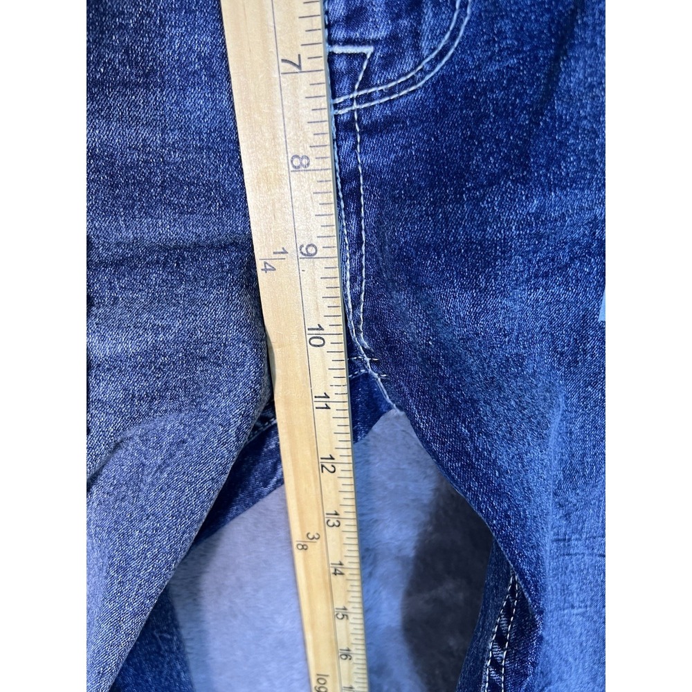 Artful Rebel Mens Slim Straight Leg Jeans Medium Wash Blue Denim 36W 30L NEW - Picture 8 of 16